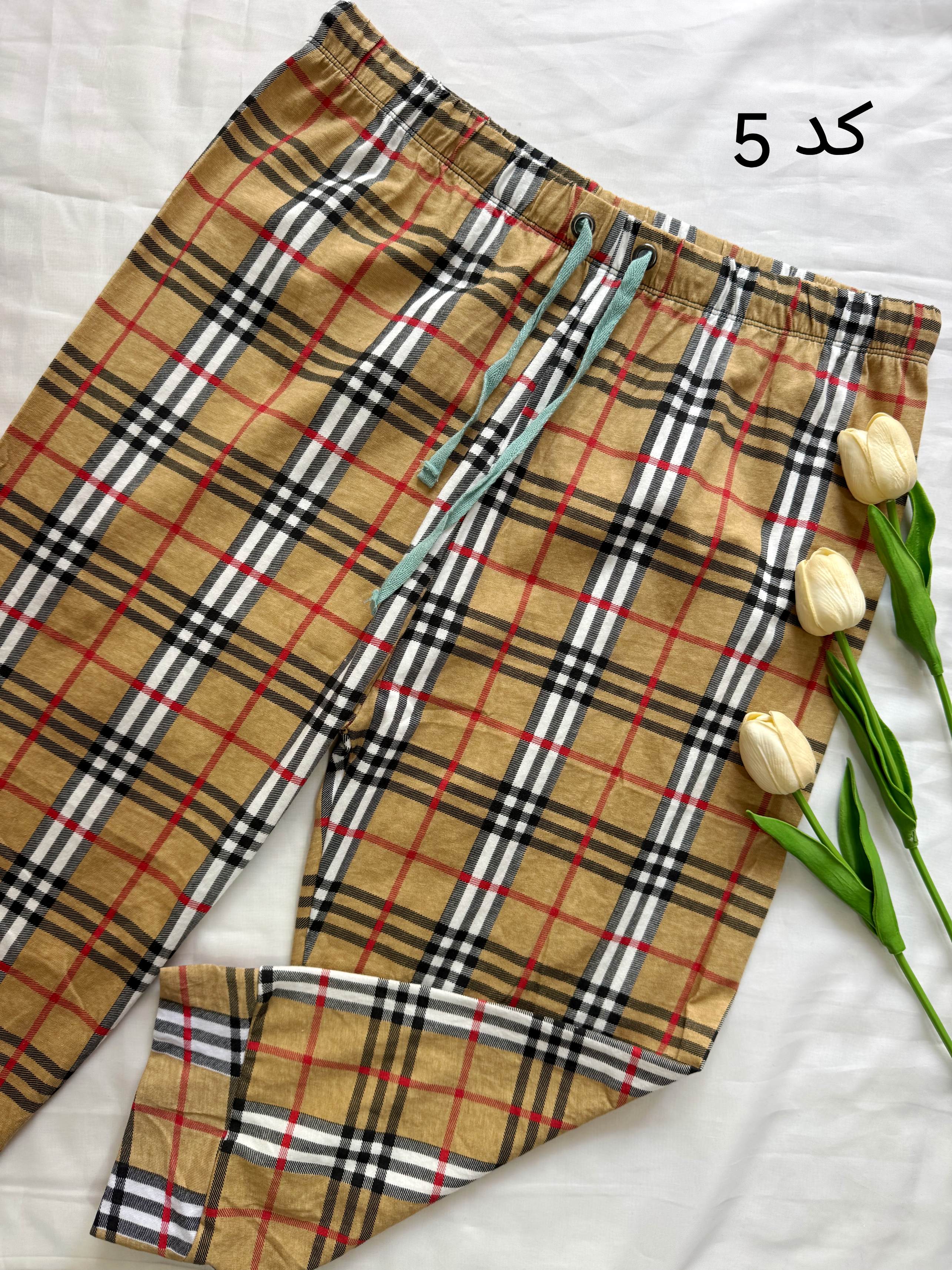 شلوارک زنانه طرحدار نخ پنبه برند H&M