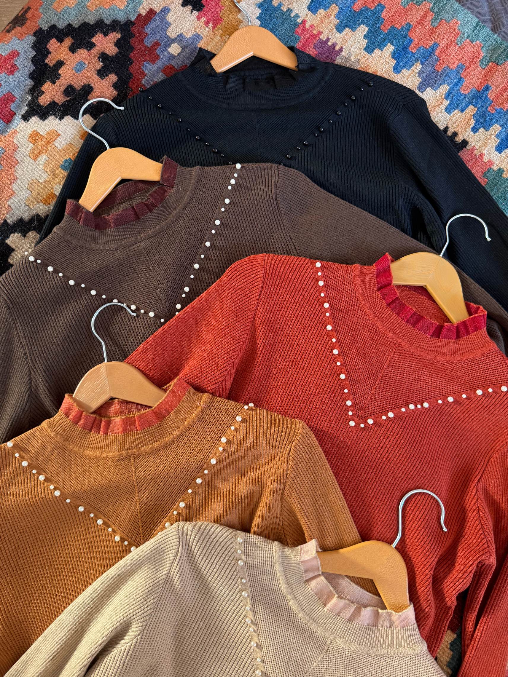 بلوز بافت زنانه مدل مروار