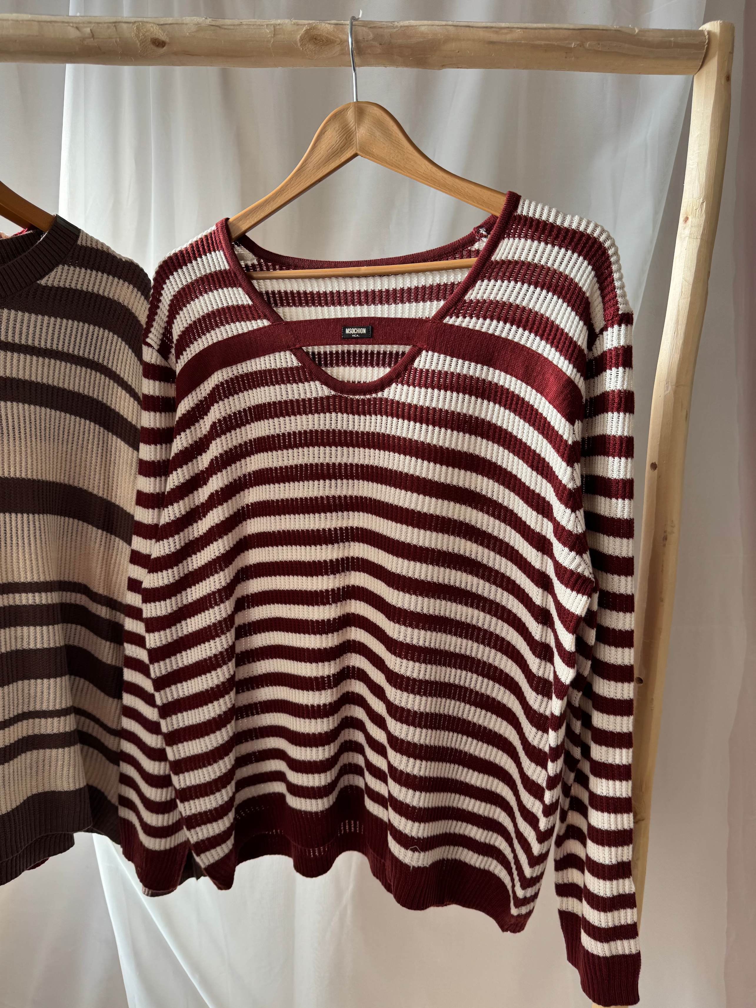 بلوز قلاب بافی muschino