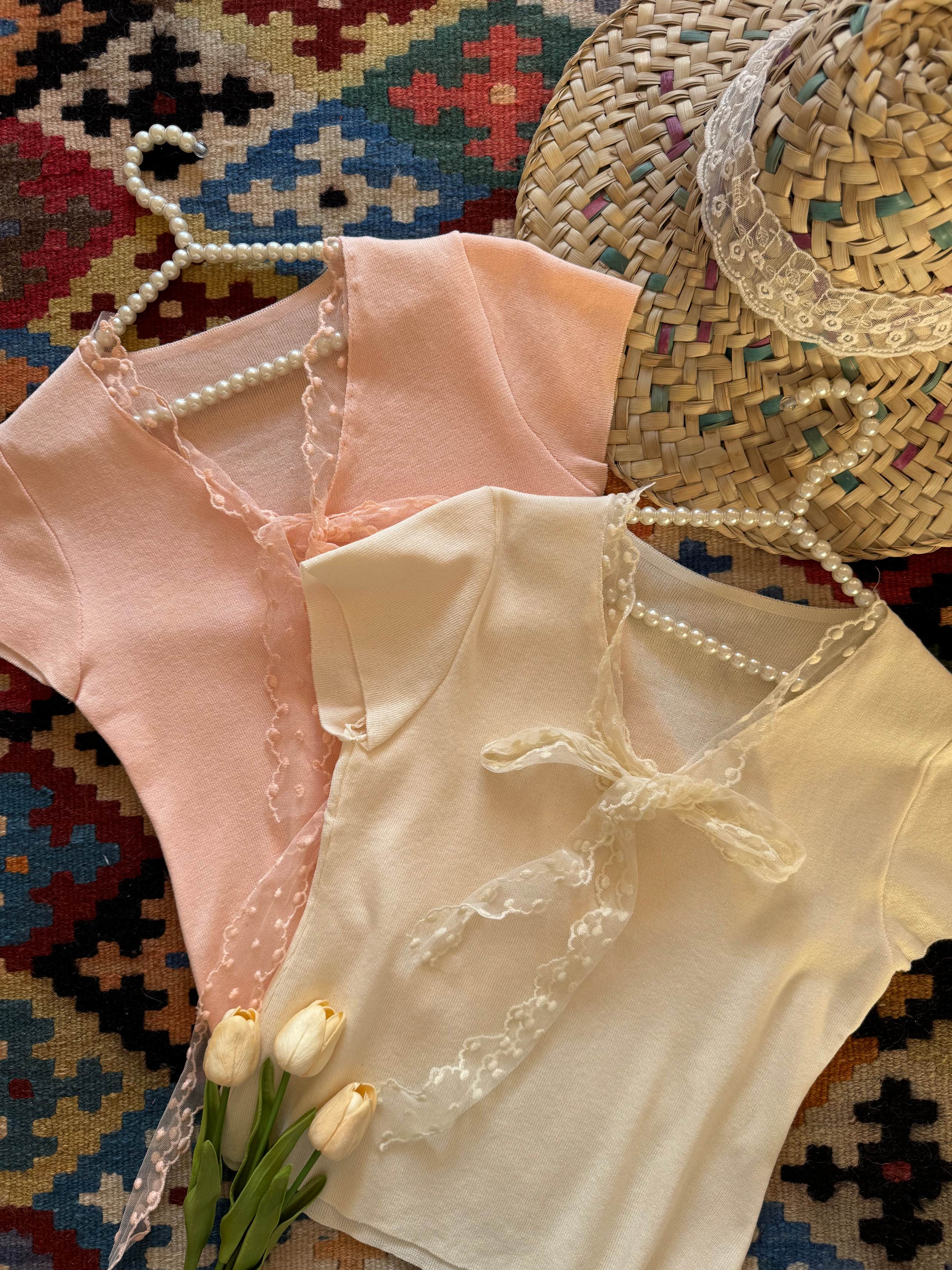 تاپ بافت یقه کرواتی